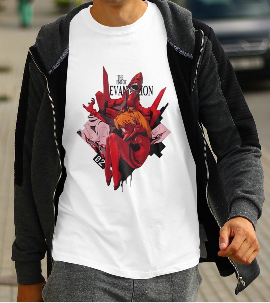 The End Of Evangelion Asuka Langley Soryu Eva Unit 02 T-Shirt