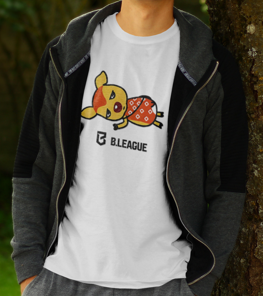 Fauna Animal Crossing Sleeping Character B.LEAGUE T-Shirt