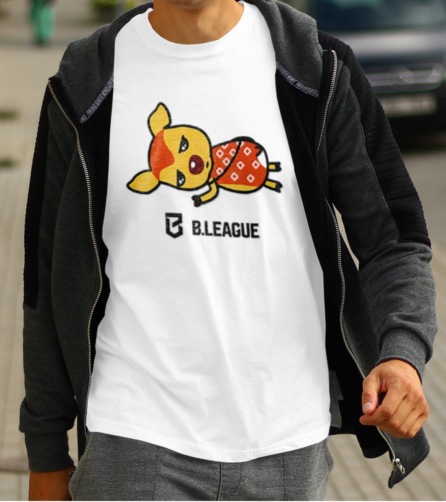 Fauna Animal Crossing Sleeping Character B.LEAGUE T-Shirt