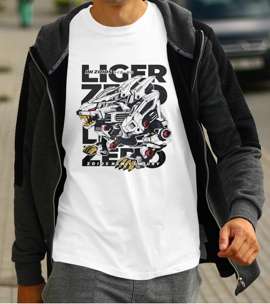 Liger Zero Zoids New Century Anime Mecha ZOIDS T-Shirt
