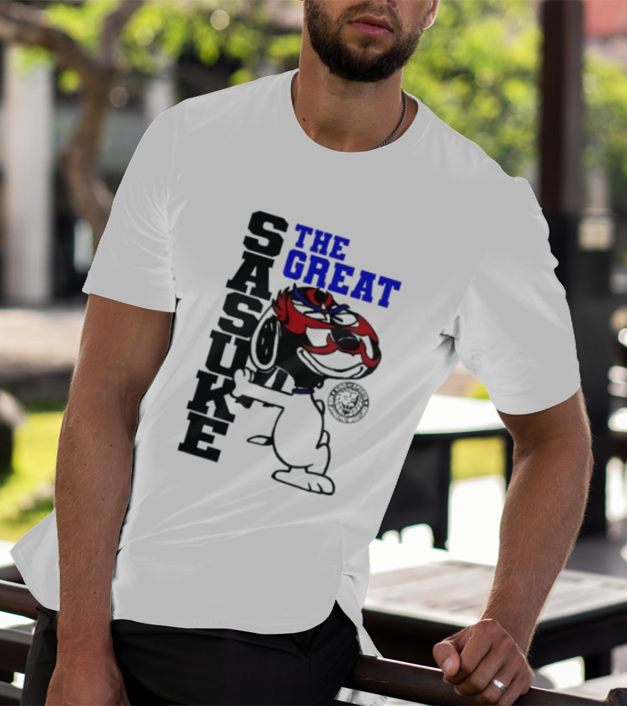The Great Sasuke Snoopy New Japan Pro Wrestling T-Shirt