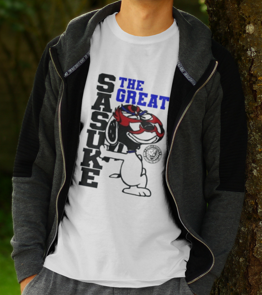 The Great Sasuke Snoopy New Japan Pro Wrestling T-Shirt