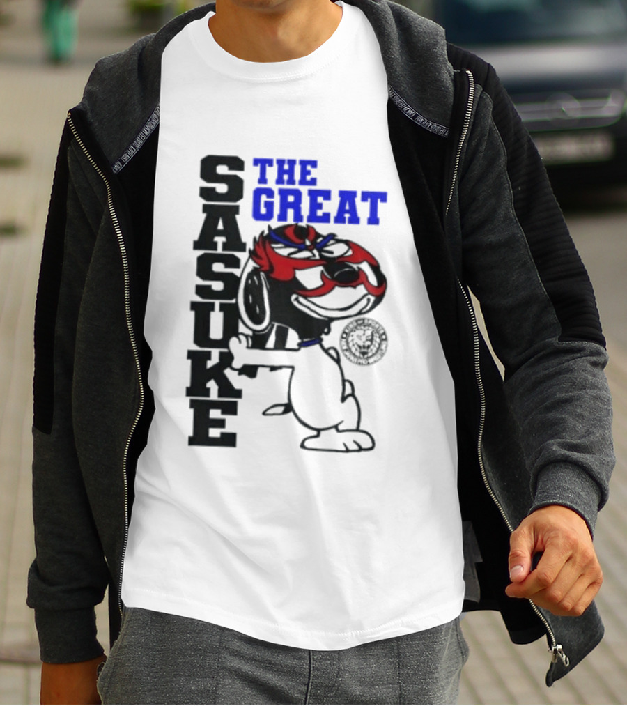 The Great Sasuke Snoopy New Japan Pro Wrestling T-Shirt