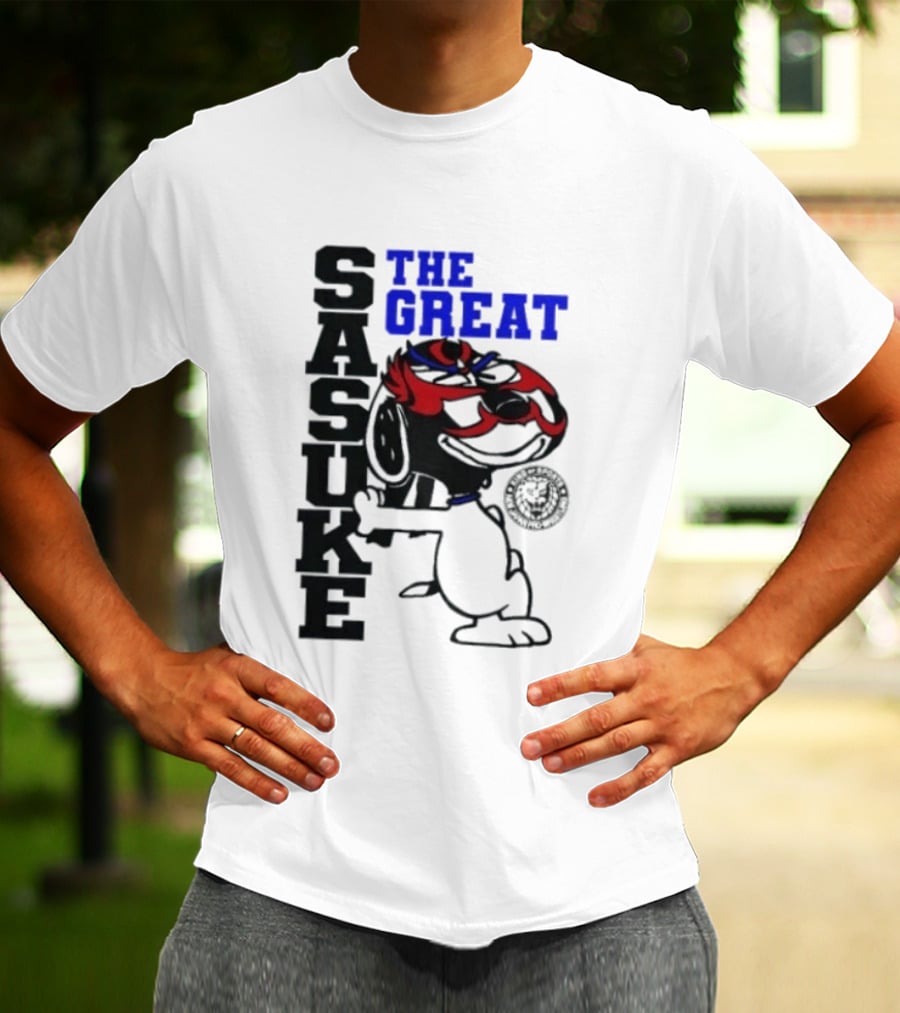 The Great Sasuke Snoopy New Japan Pro Wrestling T-Shirt