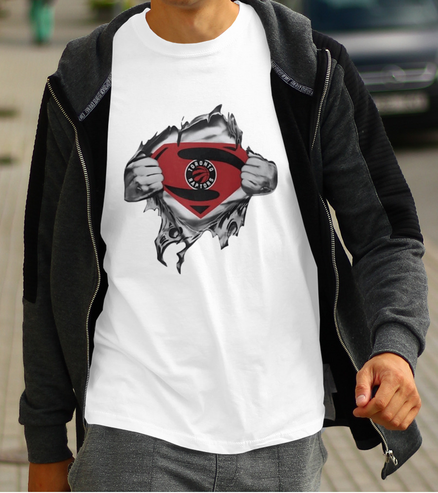 Toronto Raptors NBA Superman T-Shirt