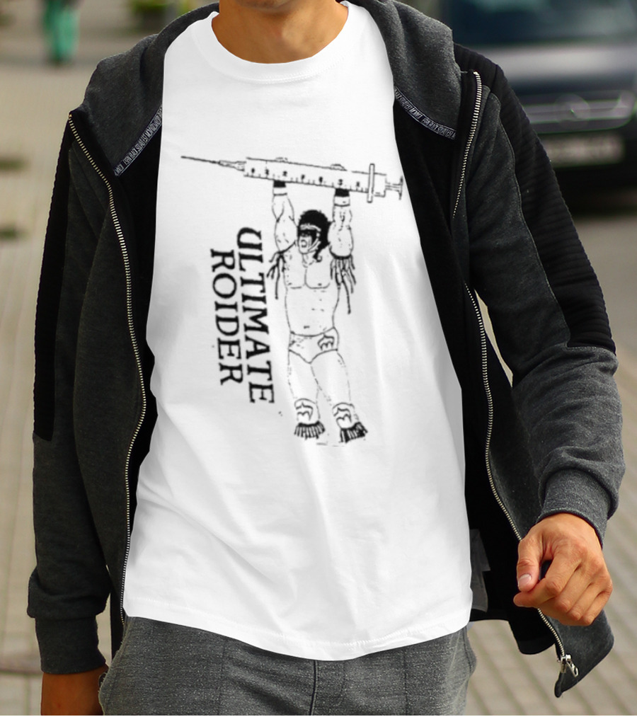 Ultimate Roider Wrestling Syringe Bodybuilder T-Shirt