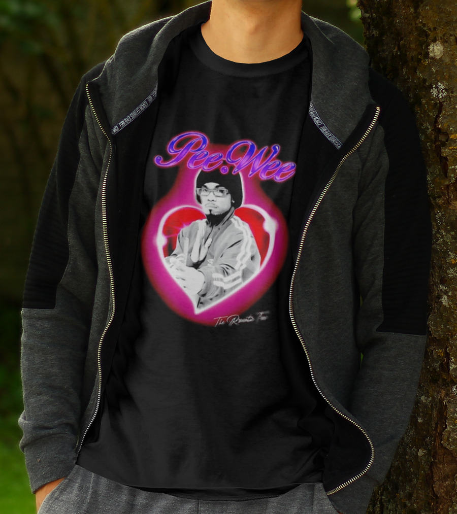Pee Wee The Romantic Tour Heart Iconic Rap Hip Hop Artist T-Shirt