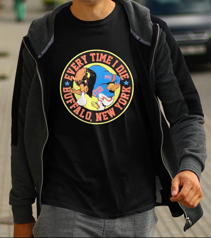 Every Time I Die Buffalo New York Football Buffalo Player T-Shirt