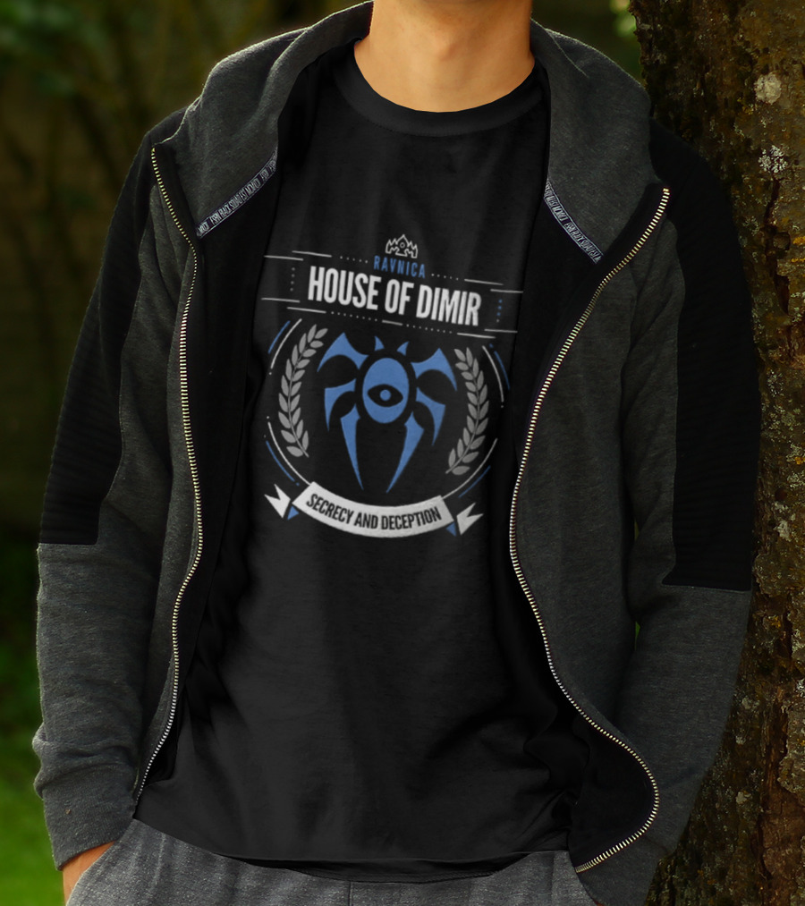 Ravnica House Of Dimir Secrecy And Deception Magic The Gathering T-Shirt