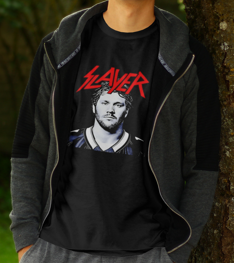 Josh Allen Slayer Buffalo Bills Fan Merchandise T-Shirt