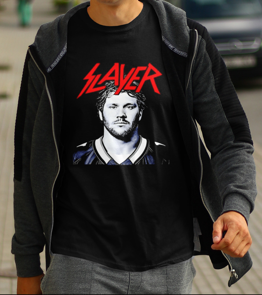 Josh Allen Slayer Buffalo Bills Fan Merchandise T-Shirt