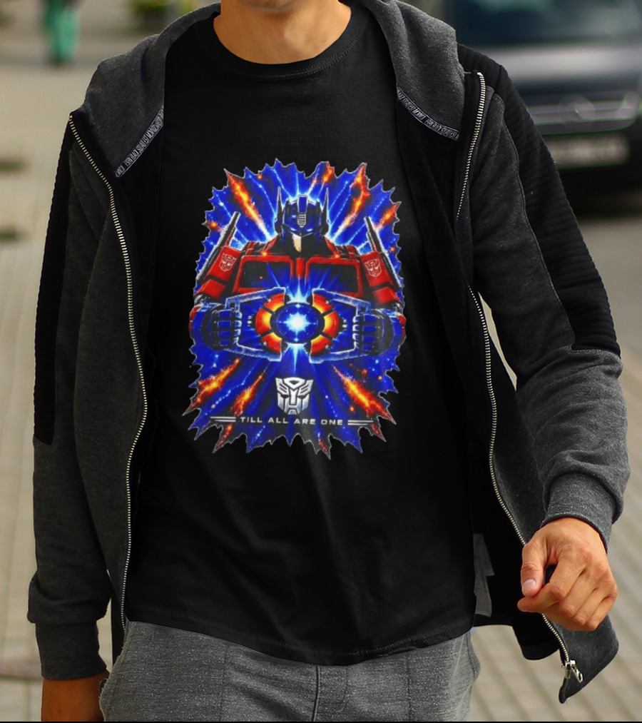 Transformers Optimus Prime Matrix Of Leadership Till All Are One Autobots T-Shirt