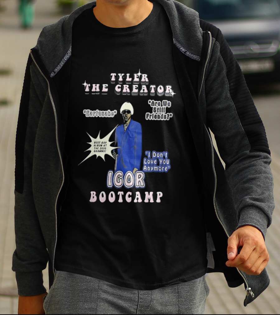 Tyler The Creator Igor Bootcamp Earfquake Are We Still Friends I Don't Love You Anymore Sunglasses Wig T-Shirt