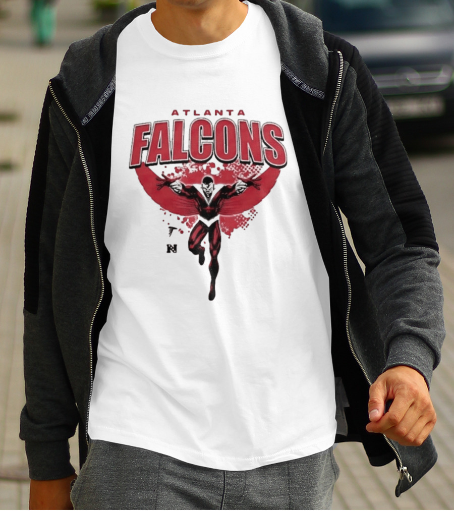 Atlanta Falcons Superhero T-Shirt