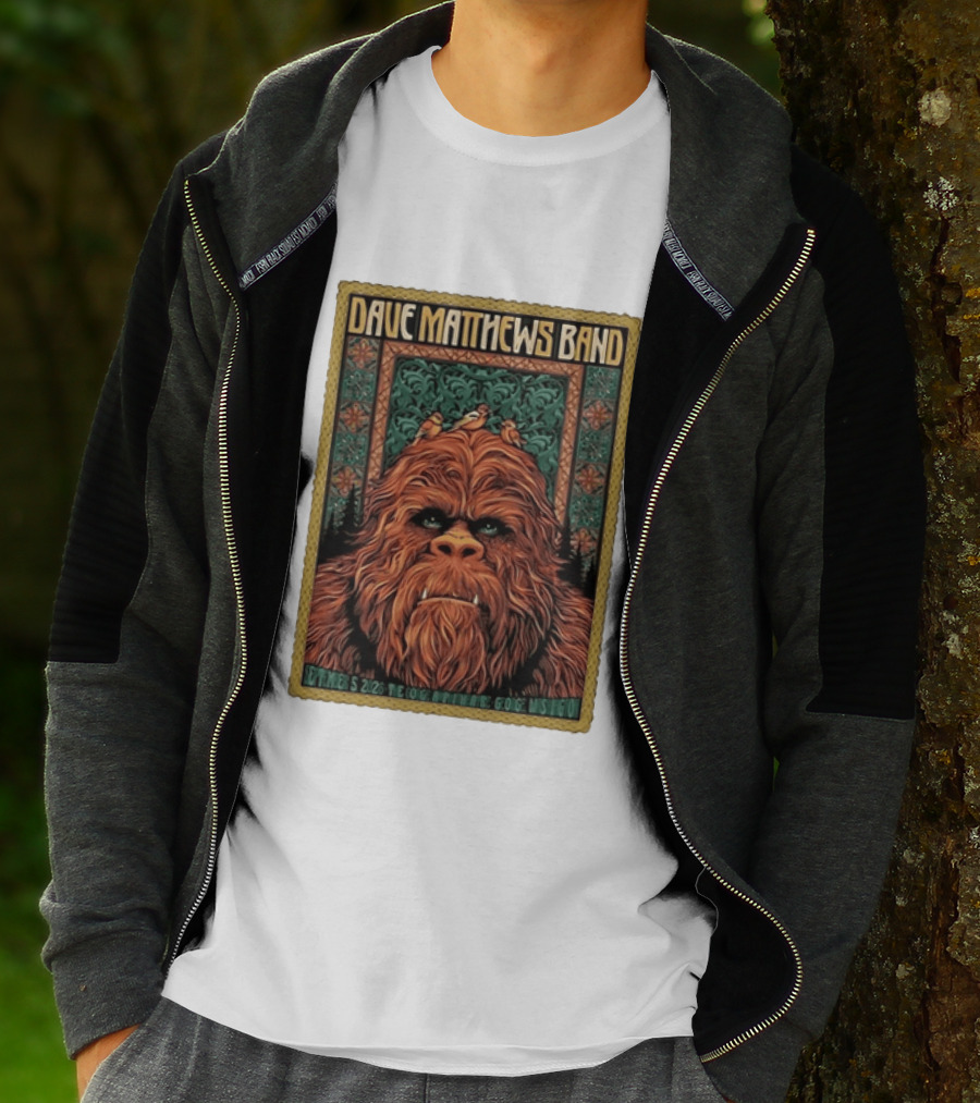 Dave Matthews Band September 5 2026 The Coca Cola Amphitheatre George WA I Go Bigfoot T-Shirt
