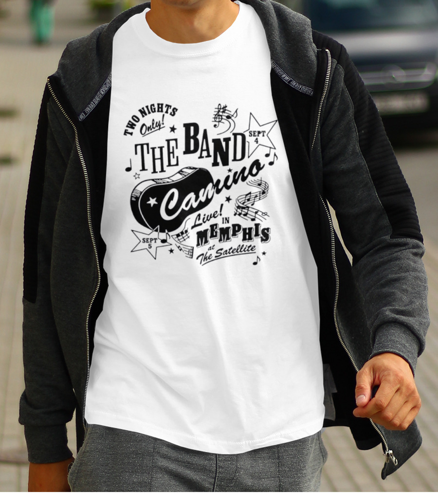 The Band Camino Live In Memphis Two Nights Only T-Shirt