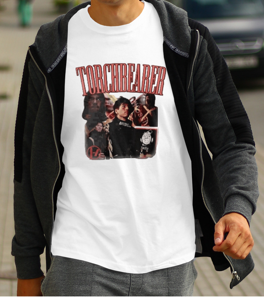 TORCHBEARER Twenty One Pilots Josh Dun Photo Collage Bootleg T-Shirt