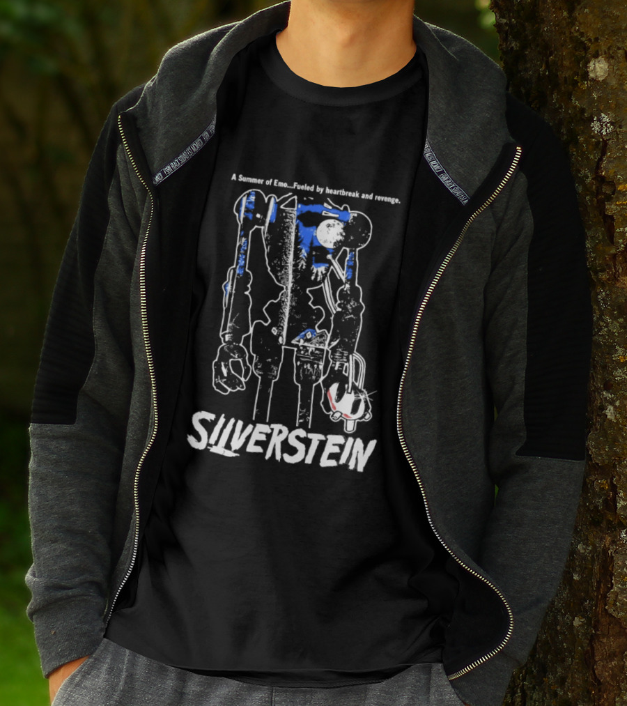 Silverstein A Summer Of Emo Fueled By Heartbreak And Revenge Robot T-Shirt
