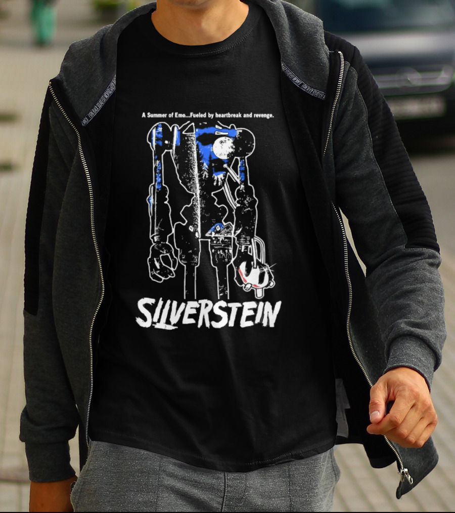 Silverstein A Summer Of Emo Fueled By Heartbreak And Revenge Robot T-Shirt