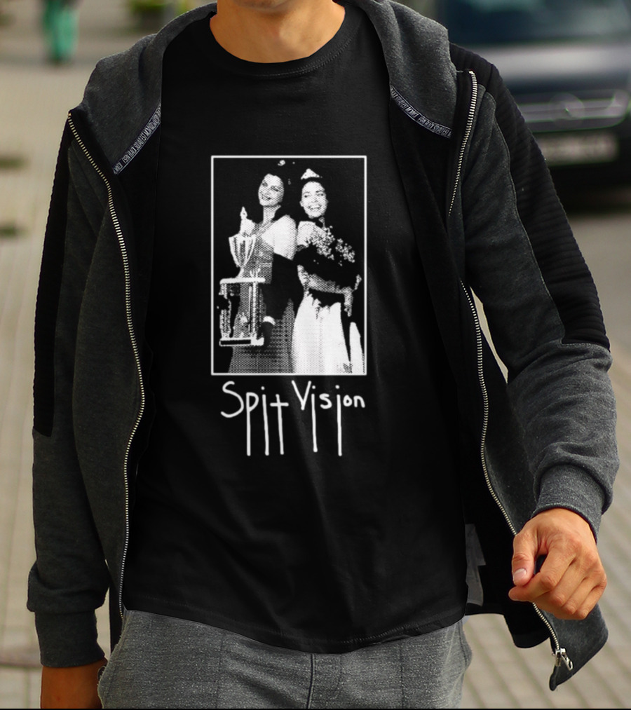 Spit Vision Vintage Beauty Pageant Halftone T-Shirt