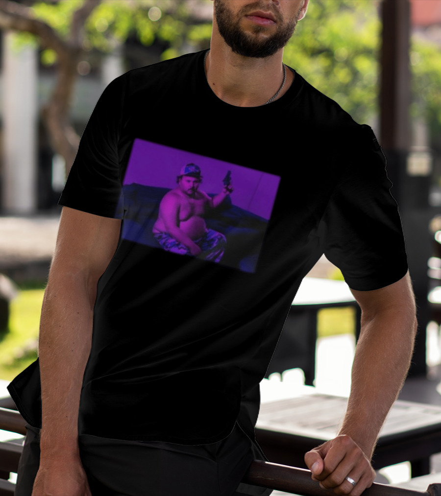 Stavvy Store Victory Or Else Humor Statement With Gun Image T-Shirt