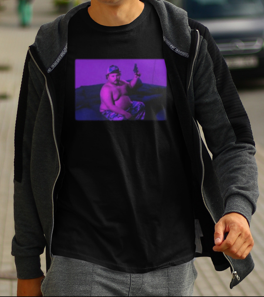 Stavvy Store Victory Or Else Humor Statement With Gun Image T-Shirt