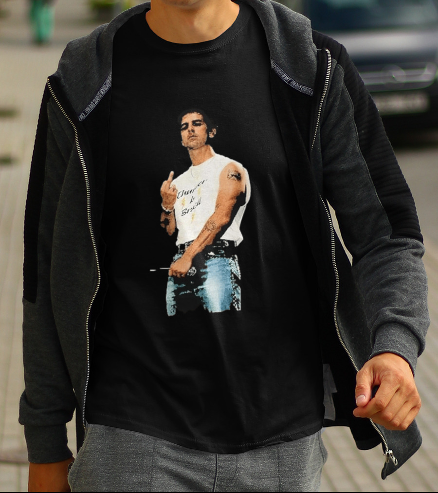 Jonas Brothers Singer Parody Gesture Uncover The Beach Tattoo Tank T-Shirt