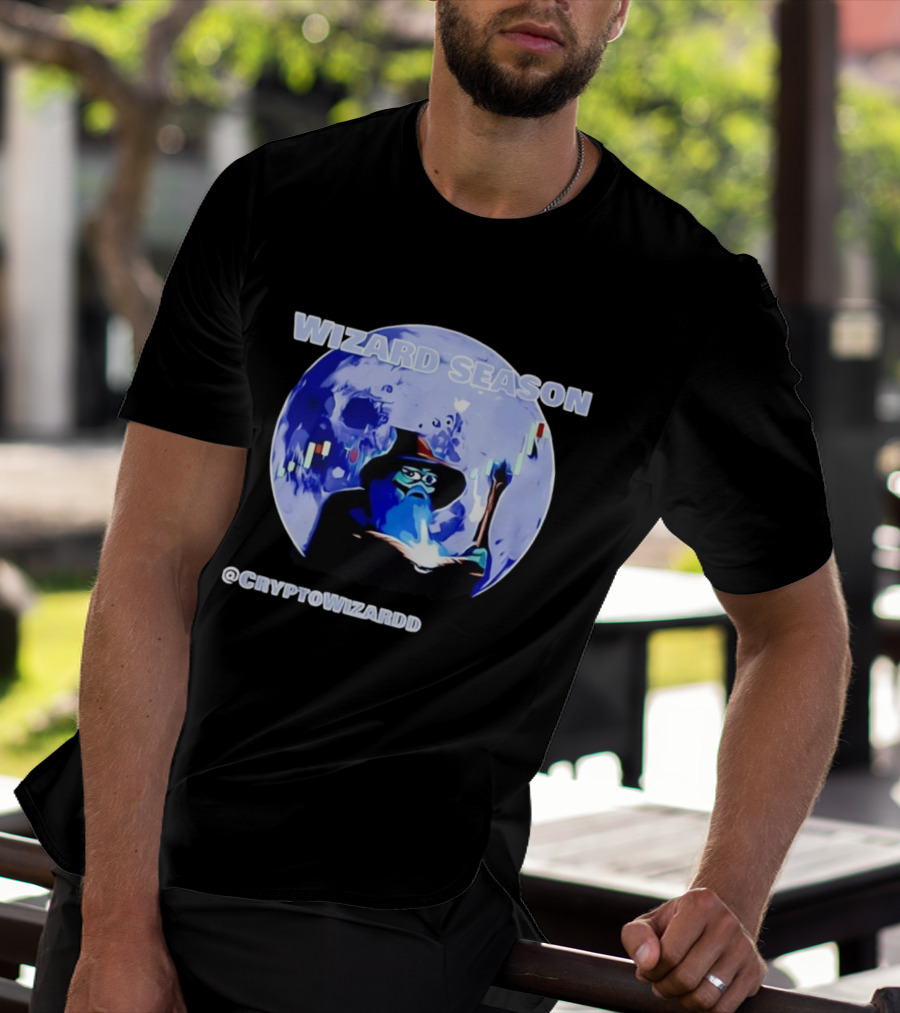Wizard Season Crypto Trading Bitcoin Wizardry Trend @CryptoWizardd T-Shirt