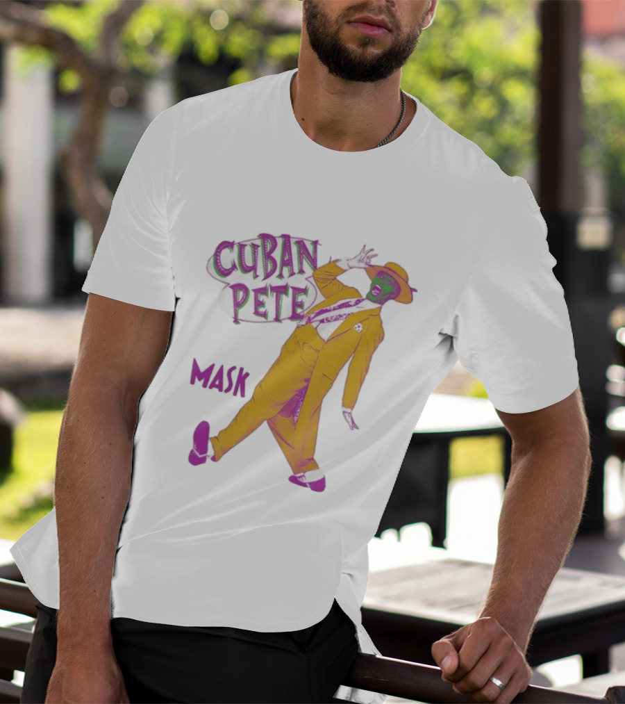 Cuban Pete The Mask Iconic Yellow Suit Dance Pose T-Shirt