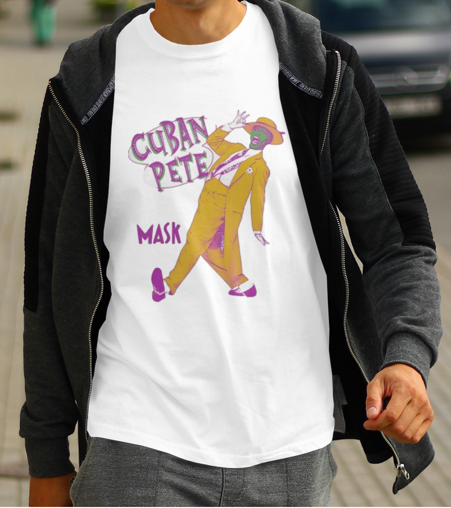 Cuban Pete The Mask Iconic Yellow Suit Dance Pose T-Shirt