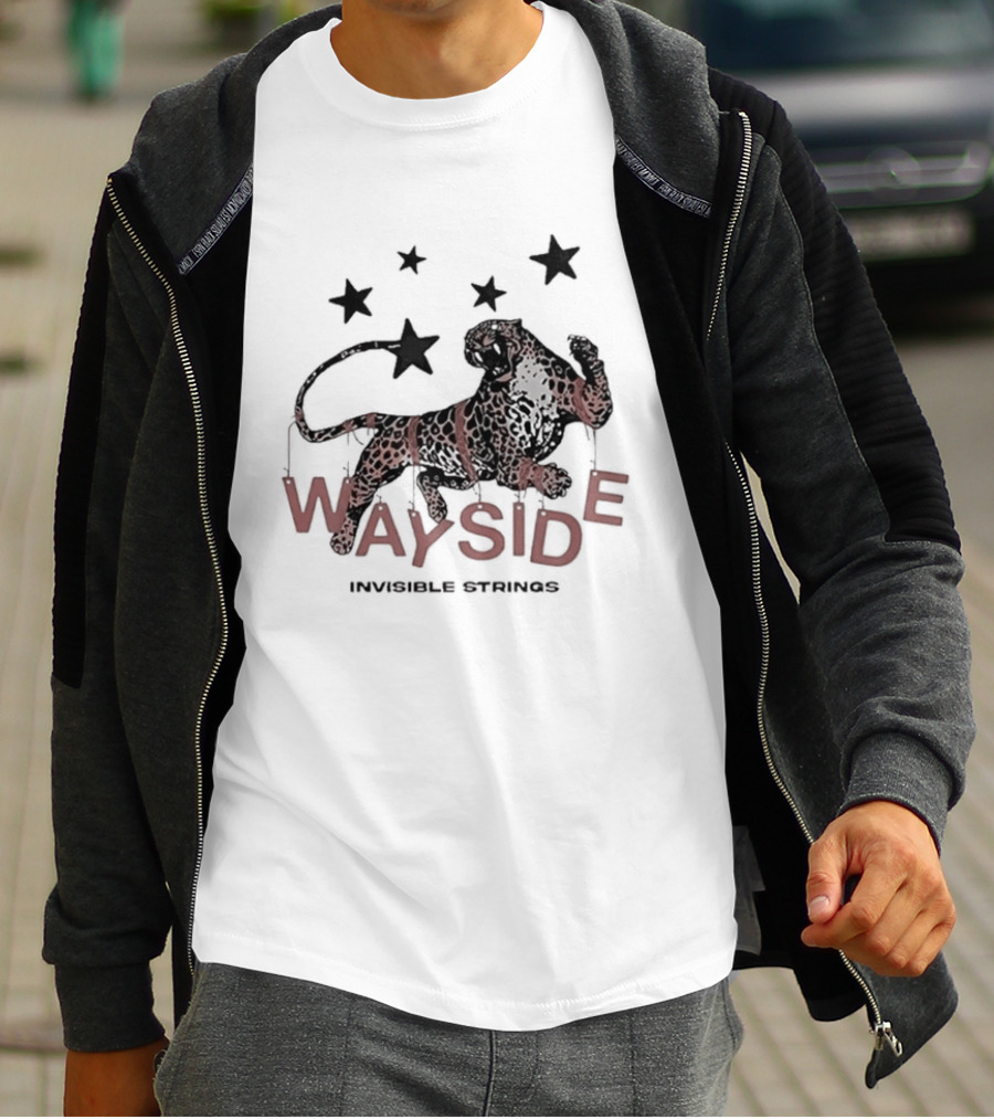 Wayside Invisible Strings Panther Starry Night T-Shirt