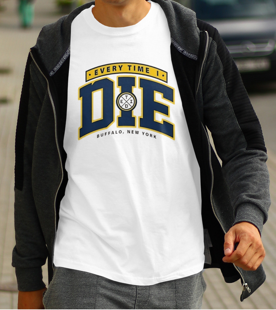 Every Time I Die Buffalo New York ETID DIE Hardcore Band T-Shirt