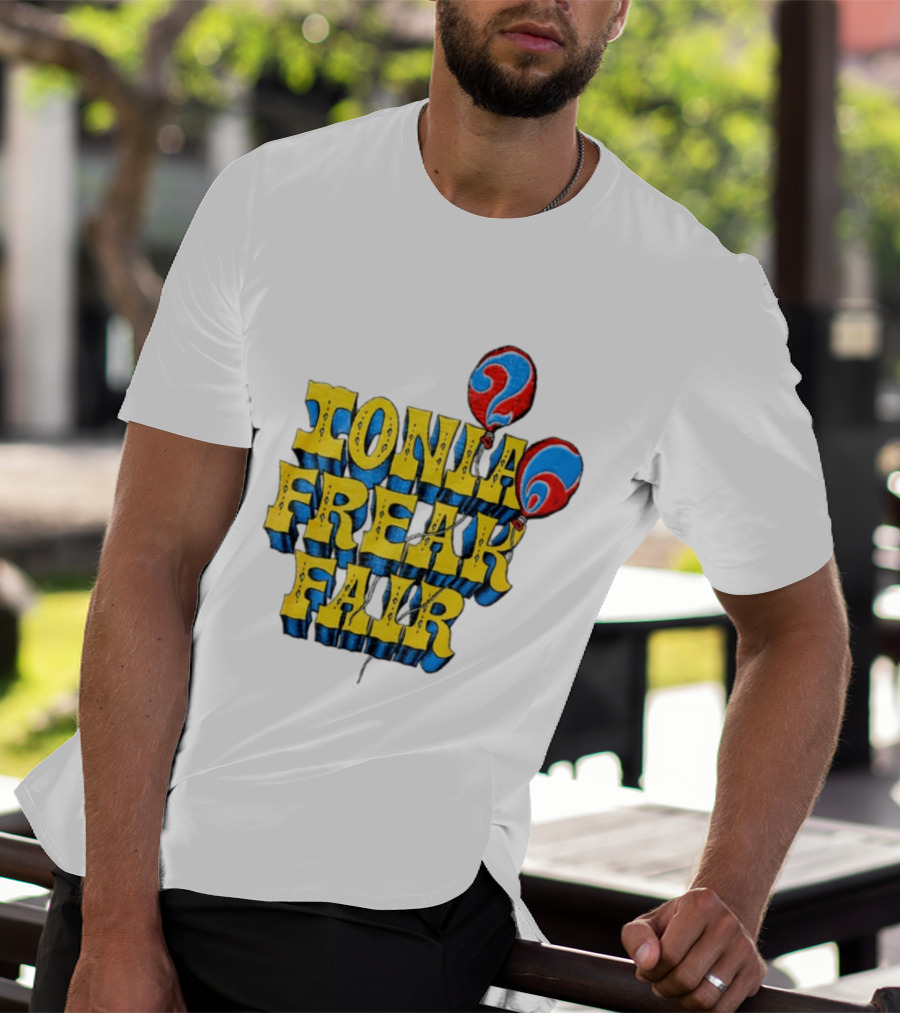 Ionia Freak Fair Colorful Balloon T-Shirt