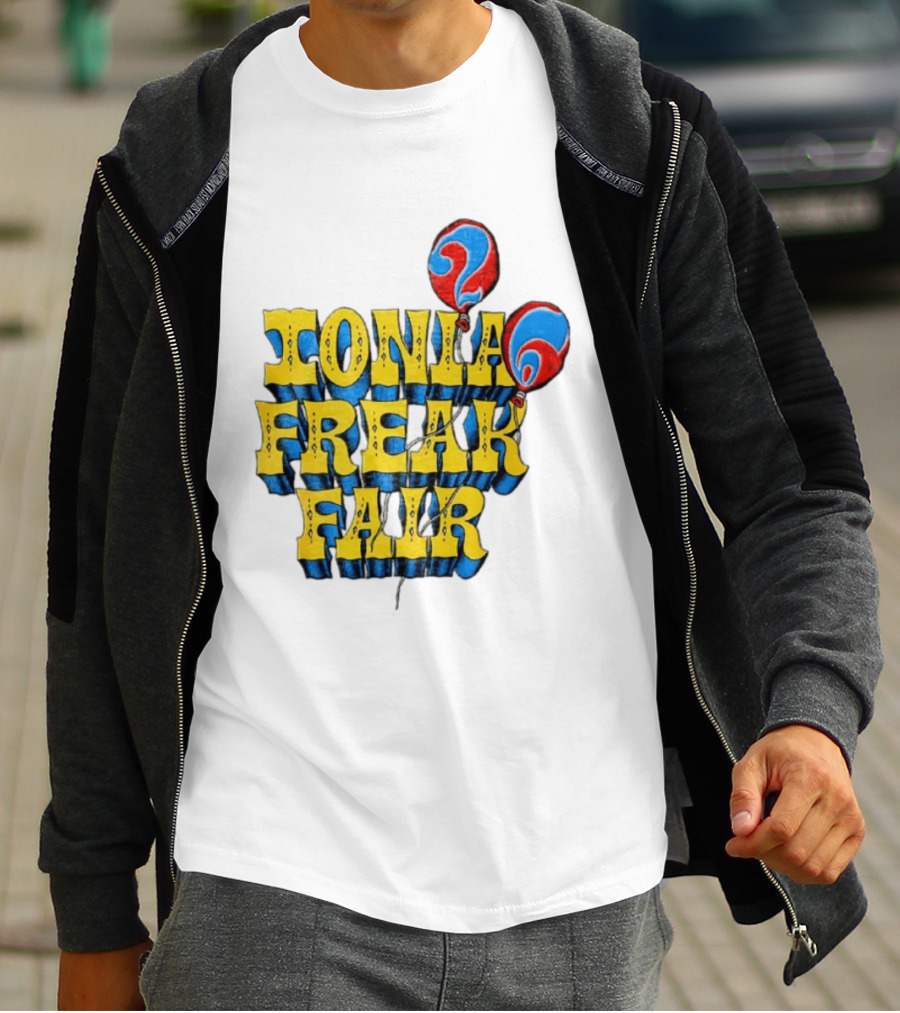 Ionia Freak Fair Colorful Balloon T-Shirt