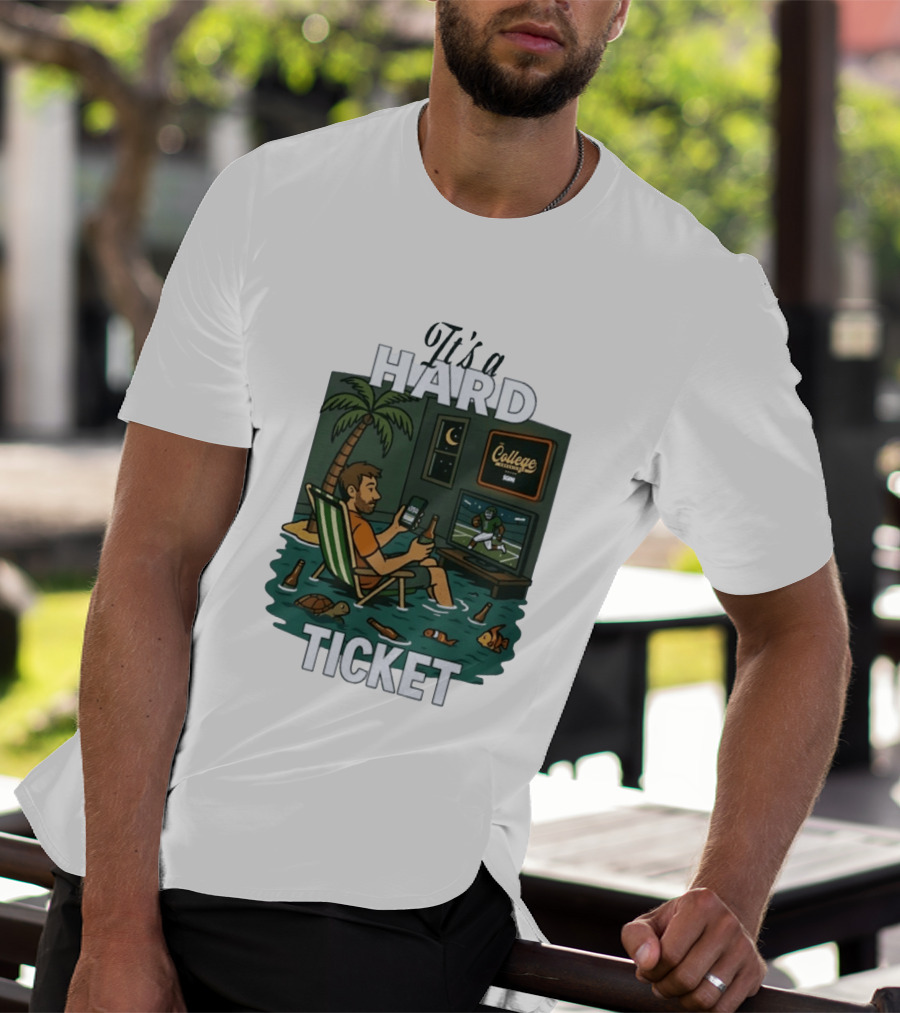 Hard Ticket College Experience SGPN Lifestyle Sports Fan Scene T-Shirt