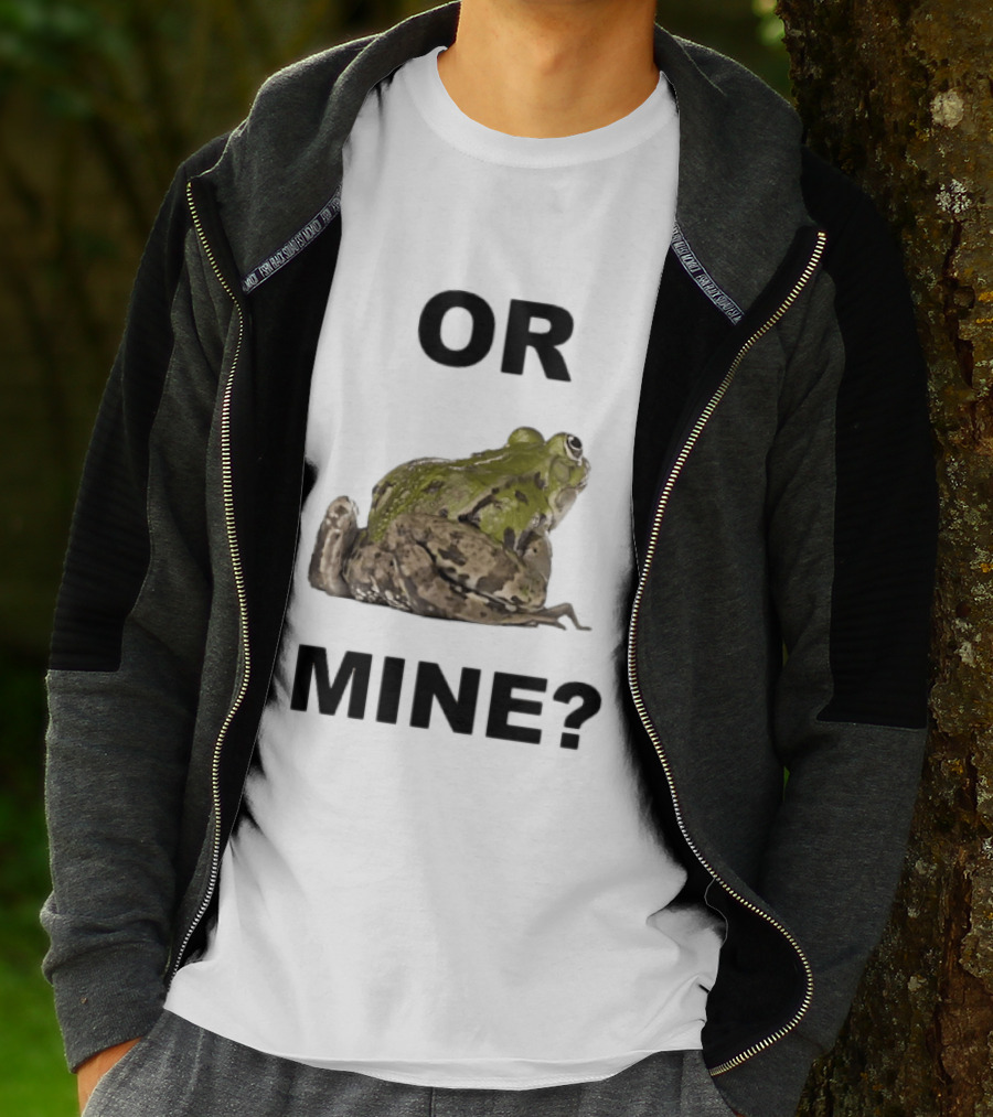Or Mine Frog Amphibian Nature Wildlife T-Shirt