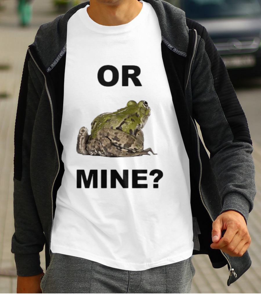 Or Mine Frog Amphibian Nature Wildlife T-Shirt