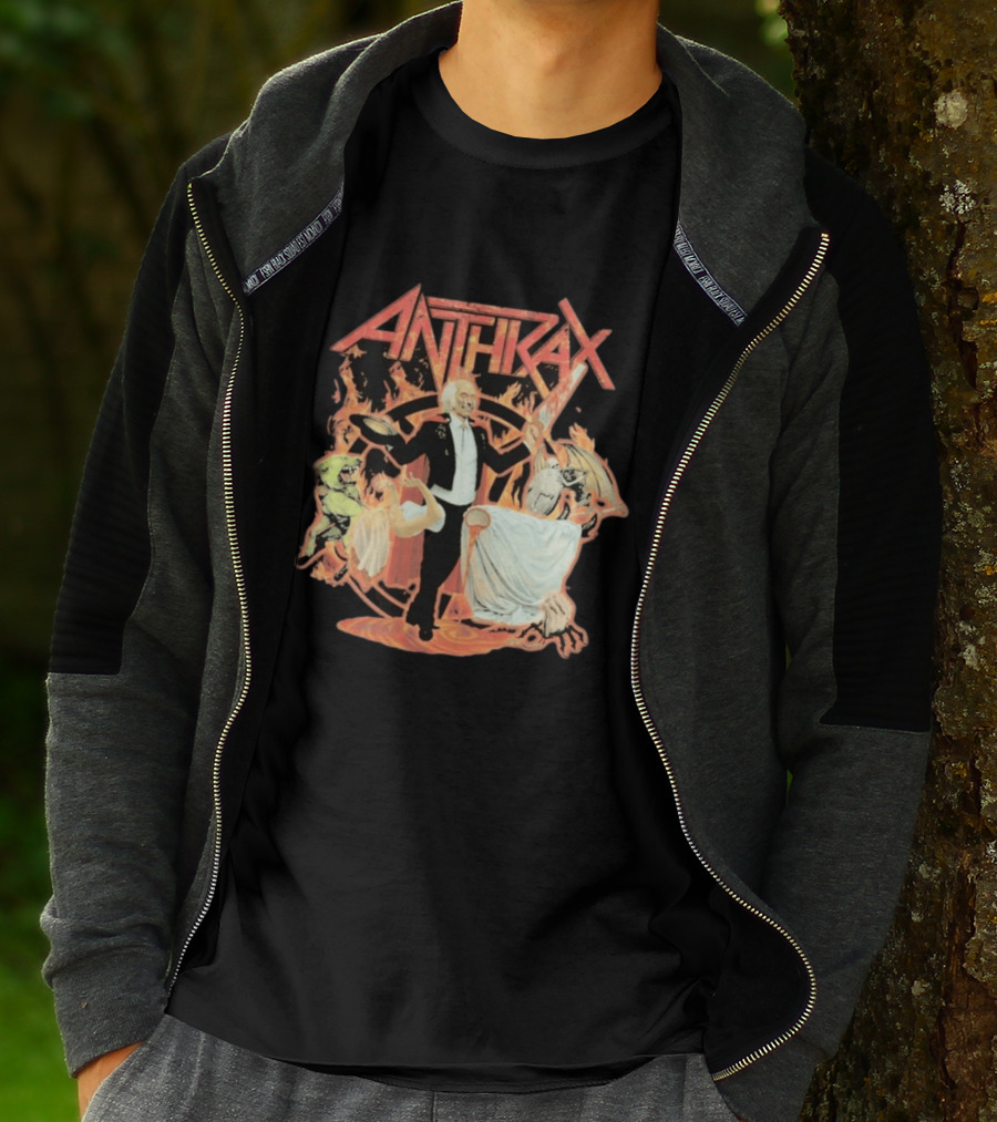 Anthrax North America 2026 Tour Cursum Perficio Fiery Album T-Shirt