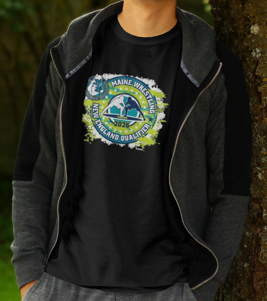 Maine Principals Association Wrestling New England Qualifier 2026 T-Shirt