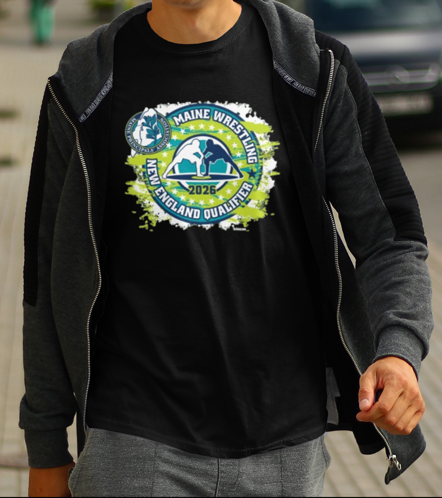 Maine Principals Association Wrestling New England Qualifier 2026 T-Shirt
