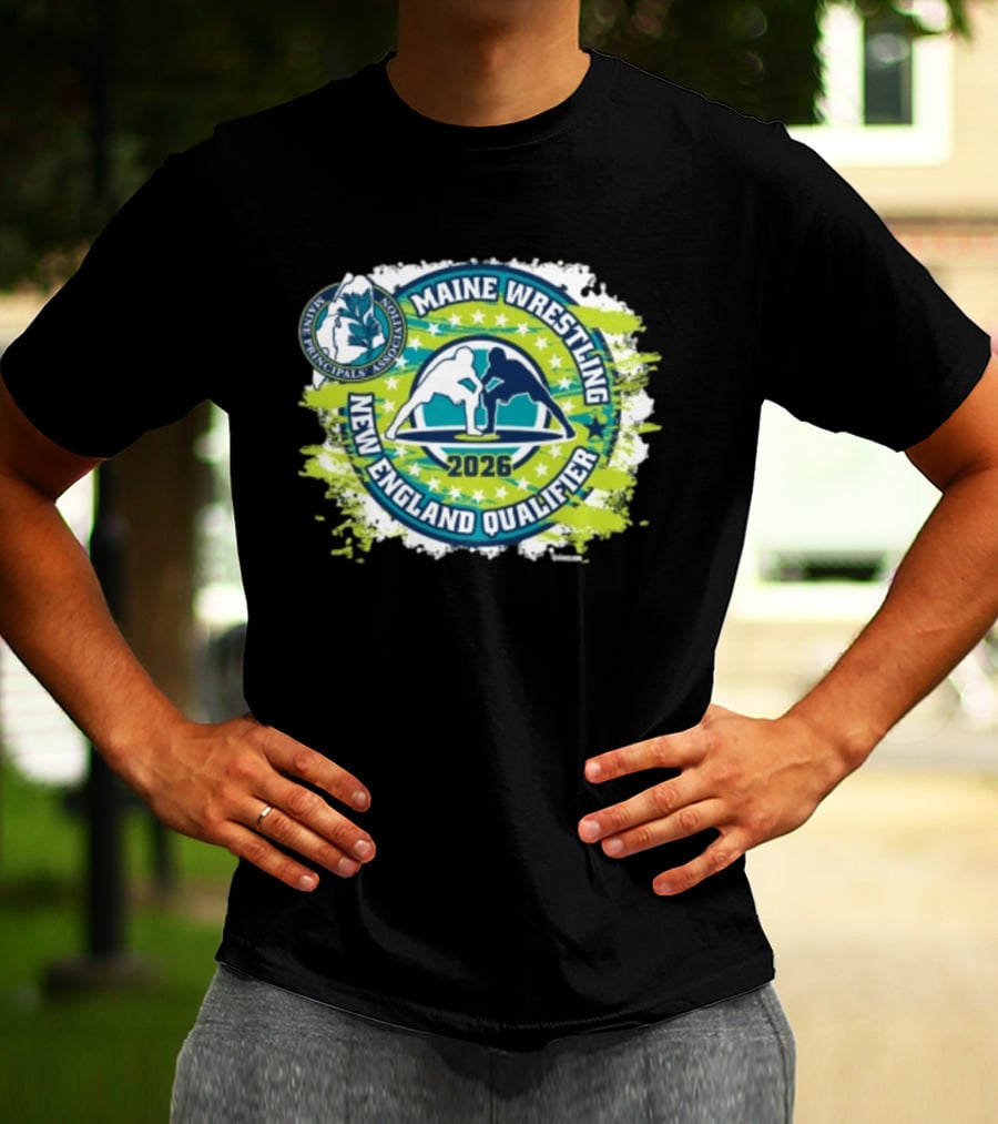 Maine Principals Association Wrestling New England Qualifier 2026 T-Shirt