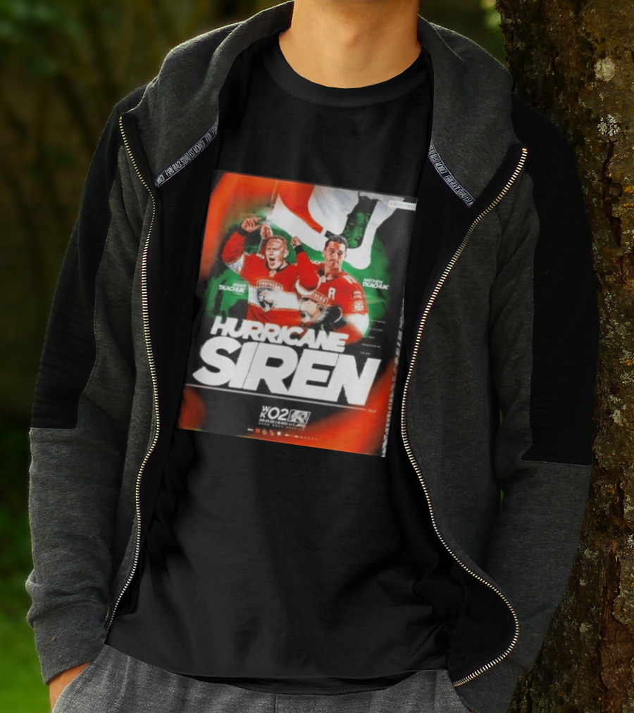 Hurricane Siren Brady And Matthew Tkachuk WK02 Event Panthers Hockey Thursday Night T-Shirt