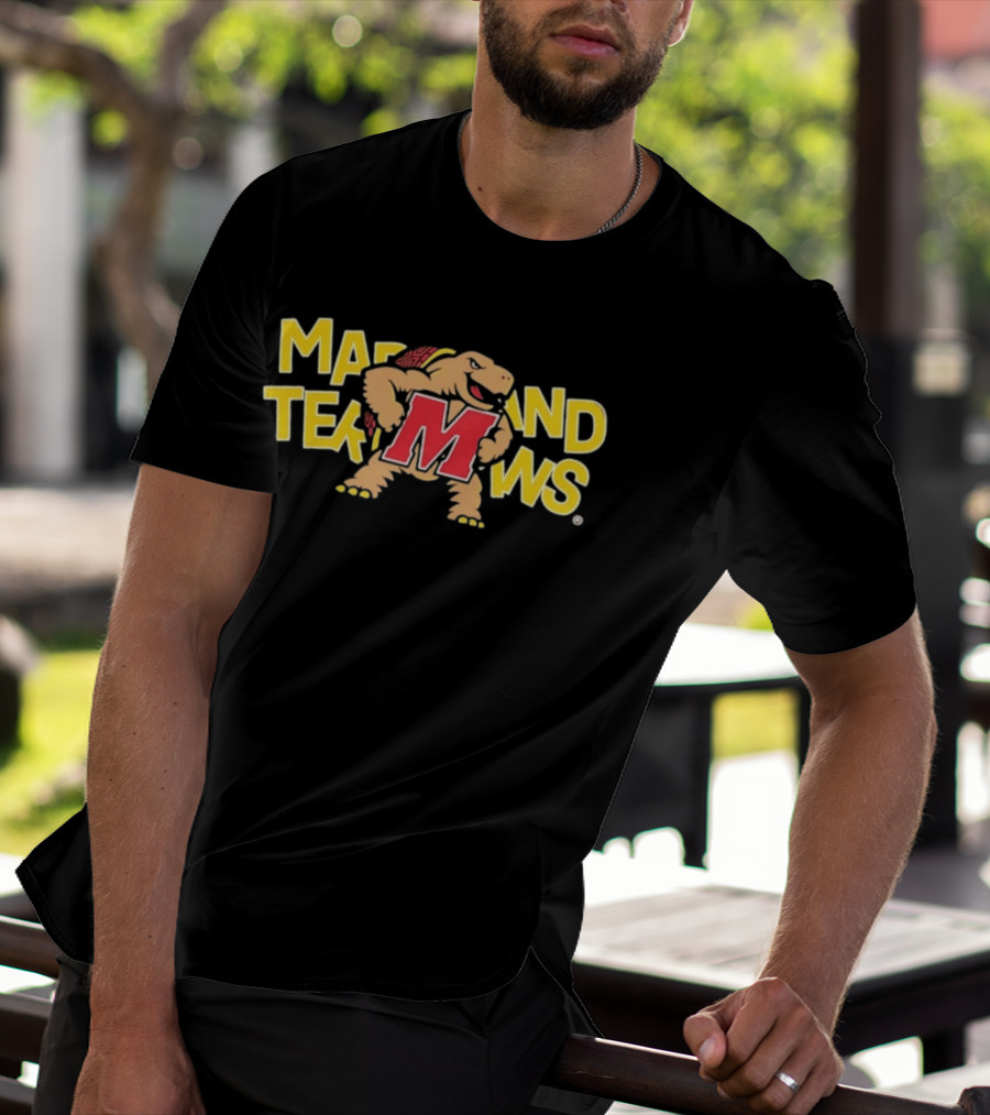 Maryland Terrapins Terps NCAA College Sports Team M T-Shirt