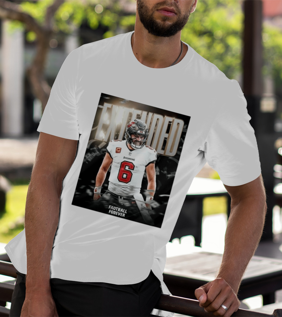 Extended Baker Mayfield Tampa Bay Football Forever T-Shirt