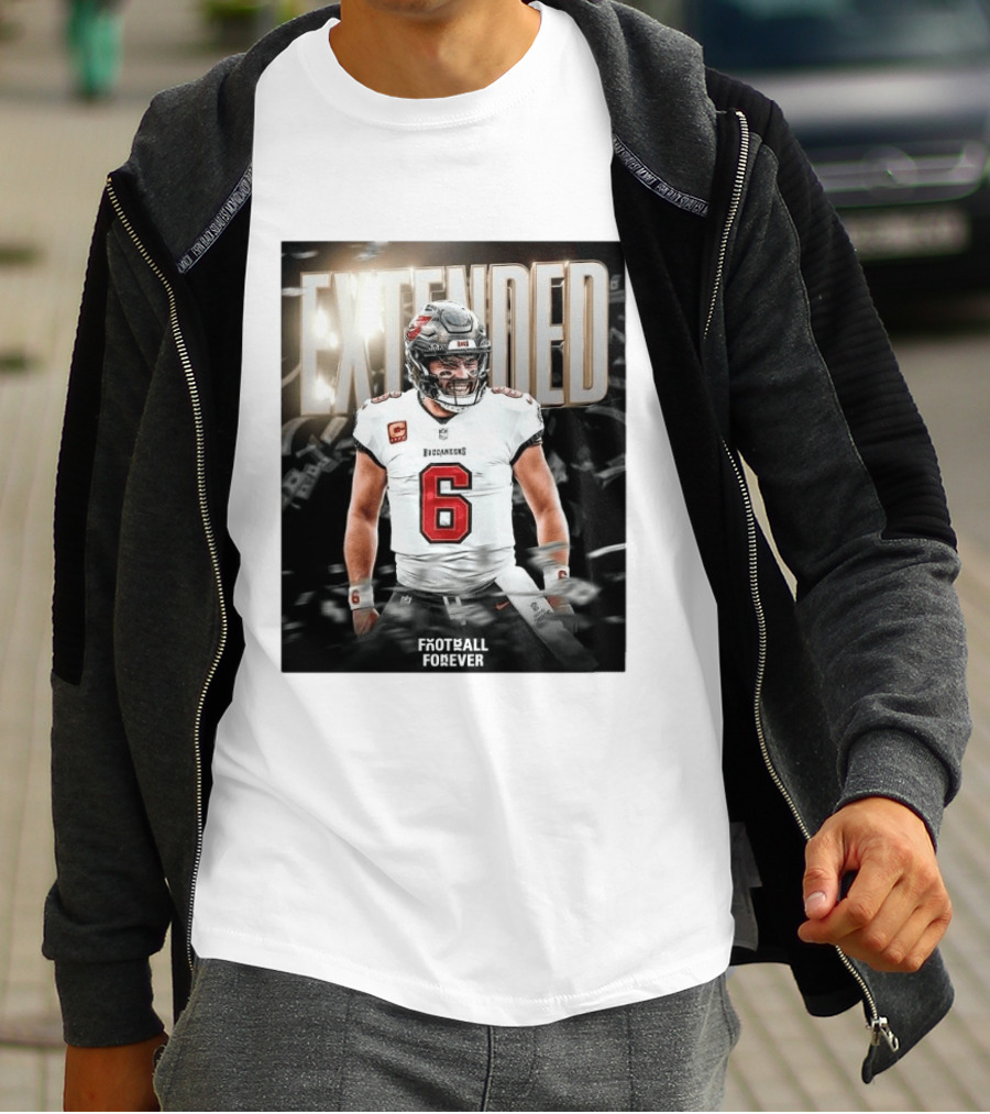 Extended Baker Mayfield Tampa Bay Football Forever T-Shirt