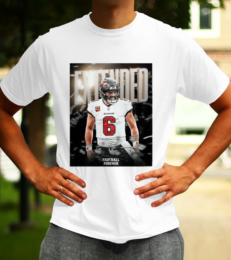 Extended Baker Mayfield Tampa Bay Football Forever T-Shirt