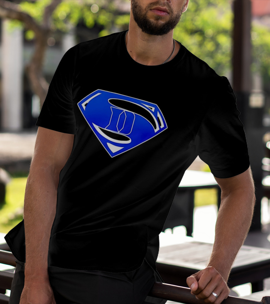 Duke Blue Devils Superman NCAA College Basketball T-Shirt