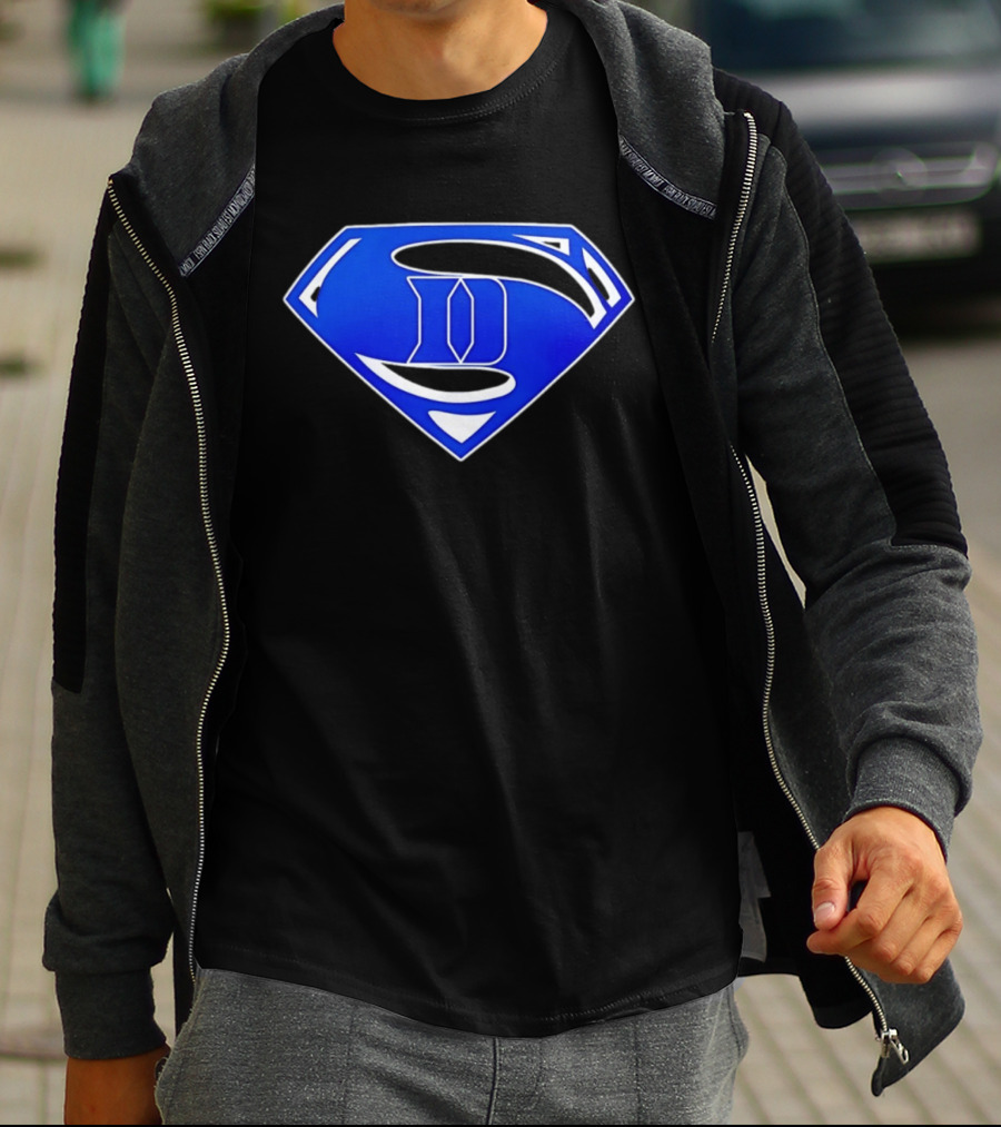 Duke Blue Devils Superman NCAA College Basketball T-Shirt