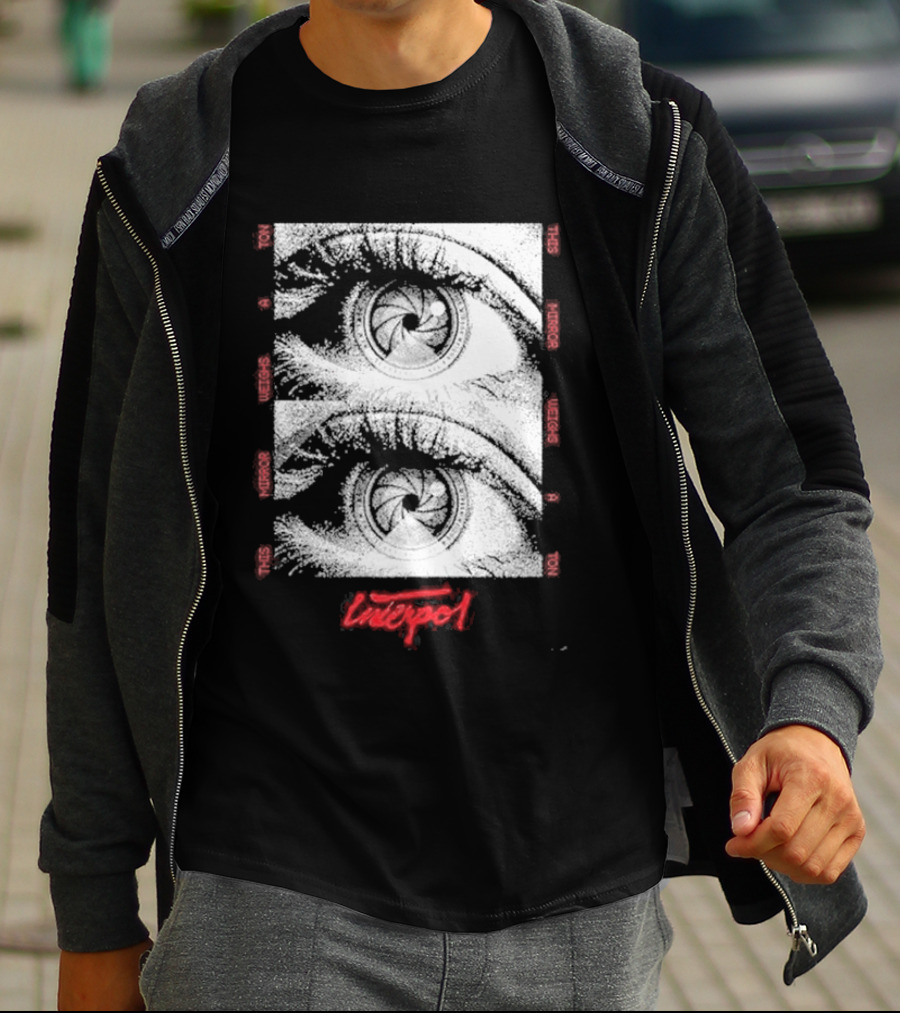 Shepard Fairey Obey Giant Interpol This Mirror Weighs A Ton T-Shirt