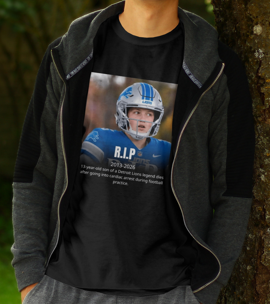 Rip Caden Sorrell Detroit Lions 2013 2026 T-Shirt